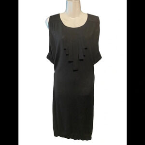 Sisley Wool Black Dress